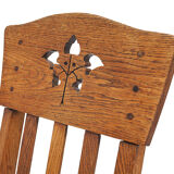 Set of 6 Art Nouveau chairs by Léon Jallot