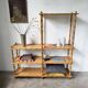 Large rattan shelf 1960