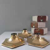 Set of three Italian Fosnova sconces - "Cloe"