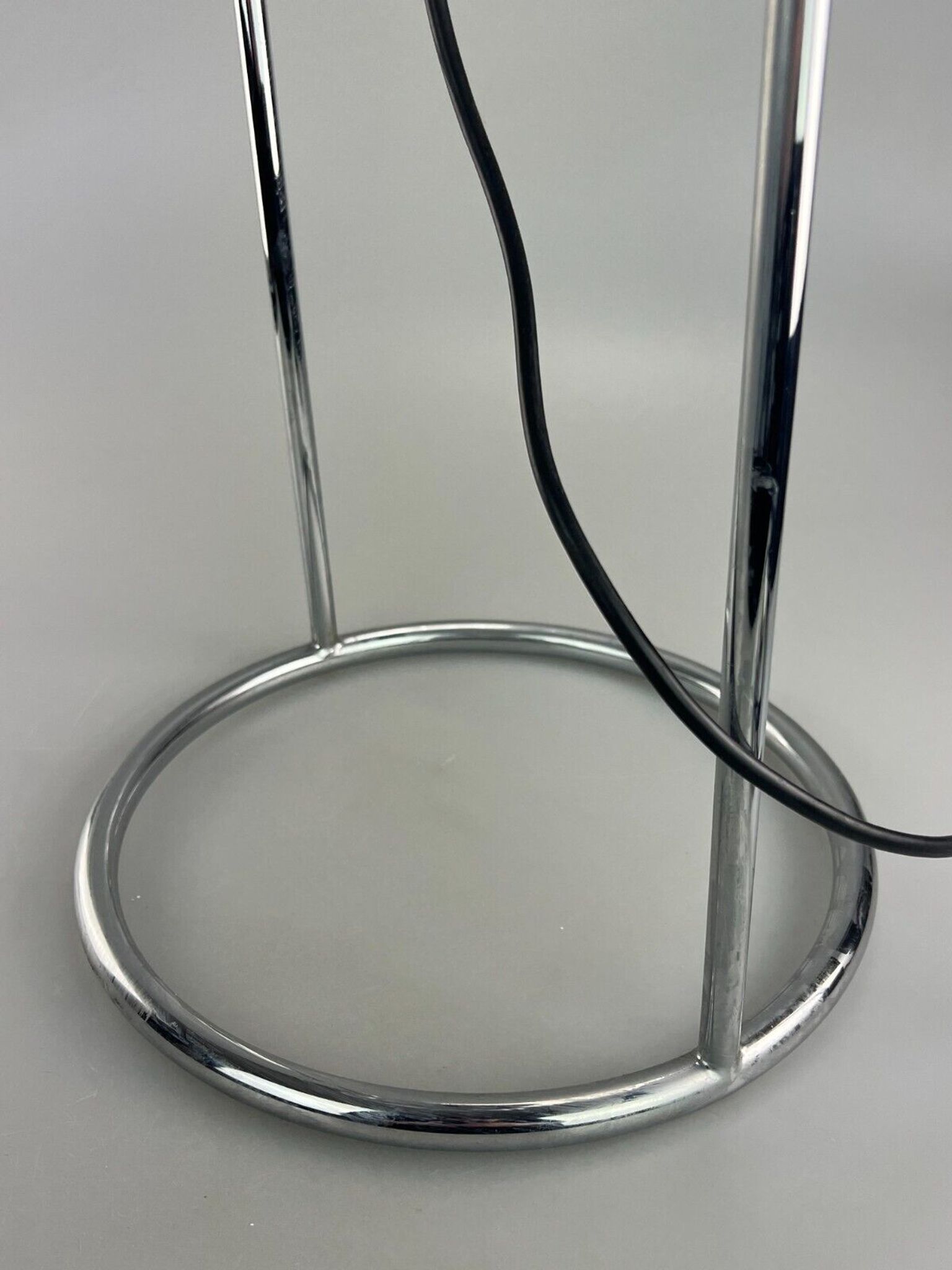 Lampe à boule de table space age design verre métal, 60s 70s