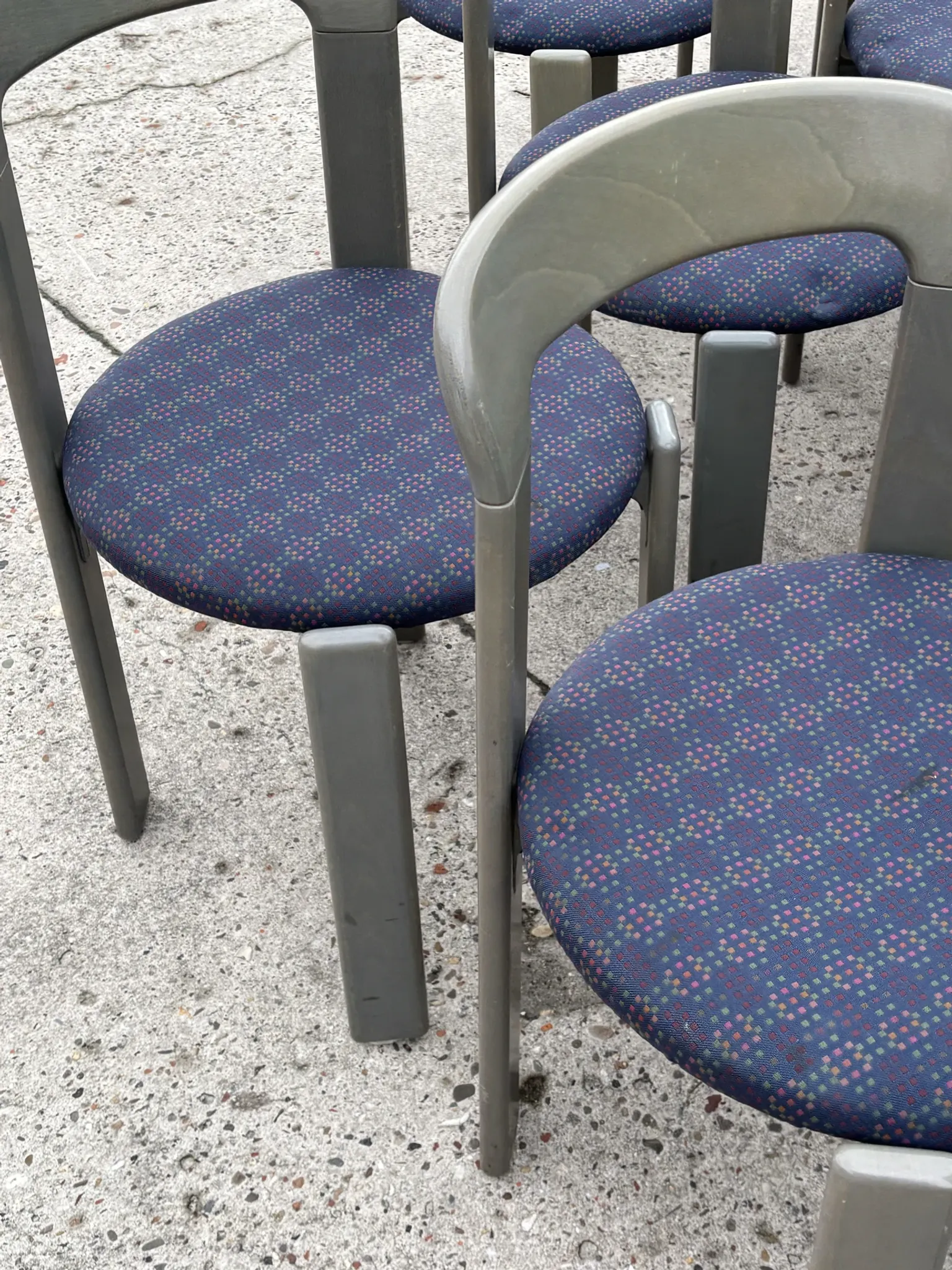 Vintage Bruno Rey chair -  model Rey 33 -for Dietiker / Kusch & Co.