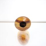 1970s Wooden Vase, Czechoslovakia