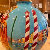 Vase Émaux de Longwy