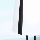 1980s IKEA floor lamp, Memphis Vistofta medium table lamp.