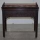 Bureau de travail d'architecte en bois dur George III Thomas Chippendale