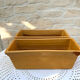Pair of glazed ceramic planters SILMA Italy - 1970s