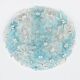 Small Barovier Toso Murano glass ceiling light, 1950s
