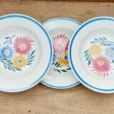 Lot de 5 assiettes creuses HBC Choisy le Roi
