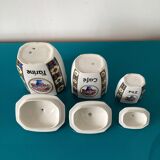 Flower spice pots