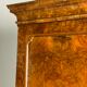 Bureau-bibliothèque en loupe de noyer, XIXe siècle