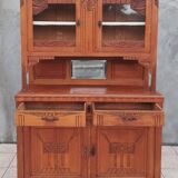 Art Deco period carved oak sideboard