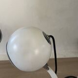 Adjustable eye ball lamp, Italian design from the 1970s.
