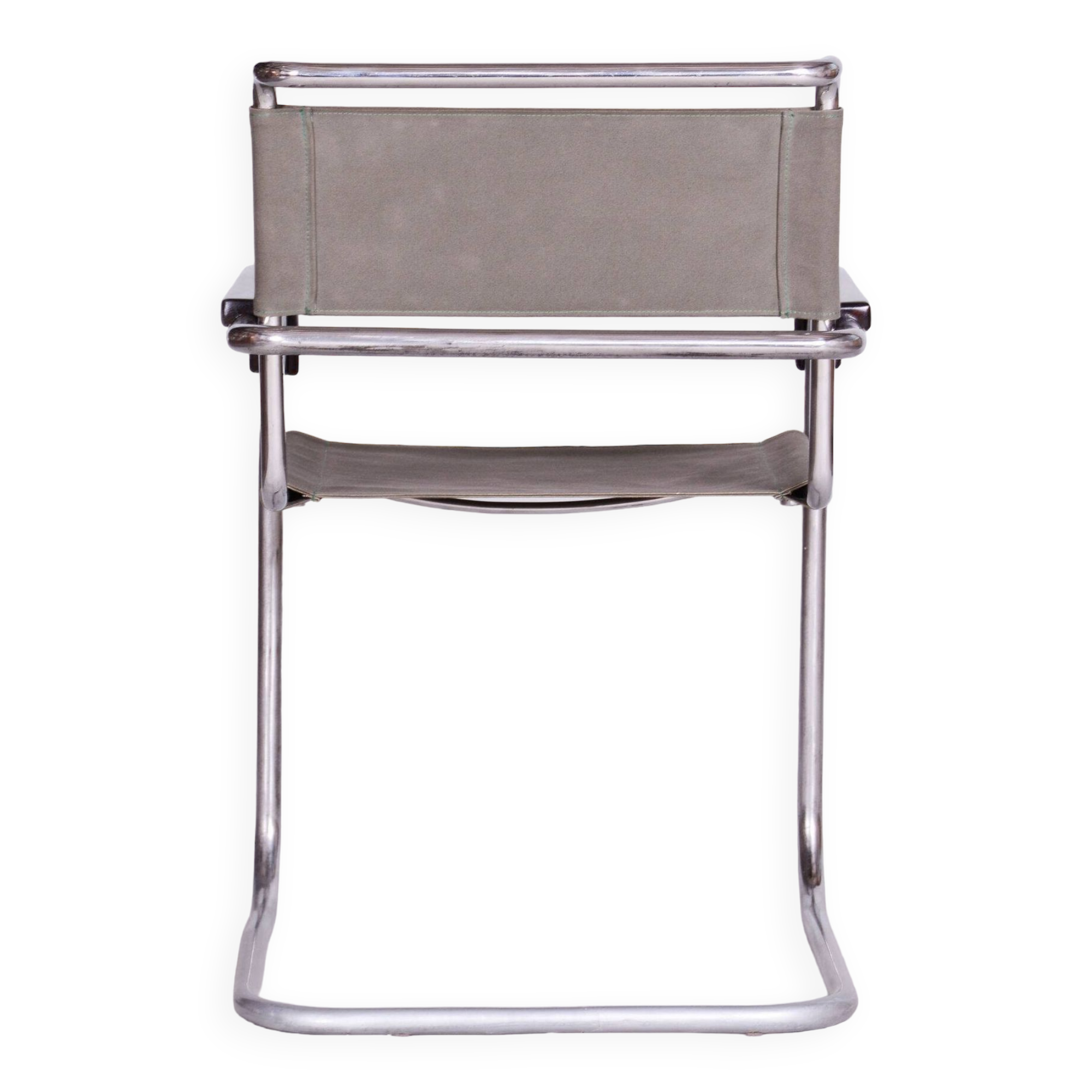 Restored Bauhaus Armchair, Thonet, Marcel Breuer, Czechia, 1930s