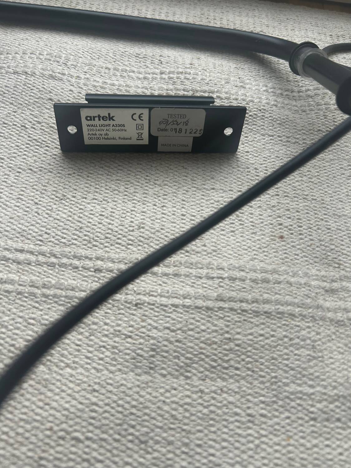 Set of 2 Alvar Aalto wall lights