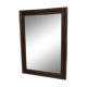 Vintage rattan mirror