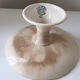 Ancienne coupe sur pied, compotier en terre de fer Villeroy & Boch