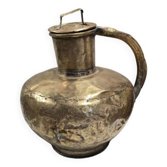 Old 19TH CENTURY copper milk can