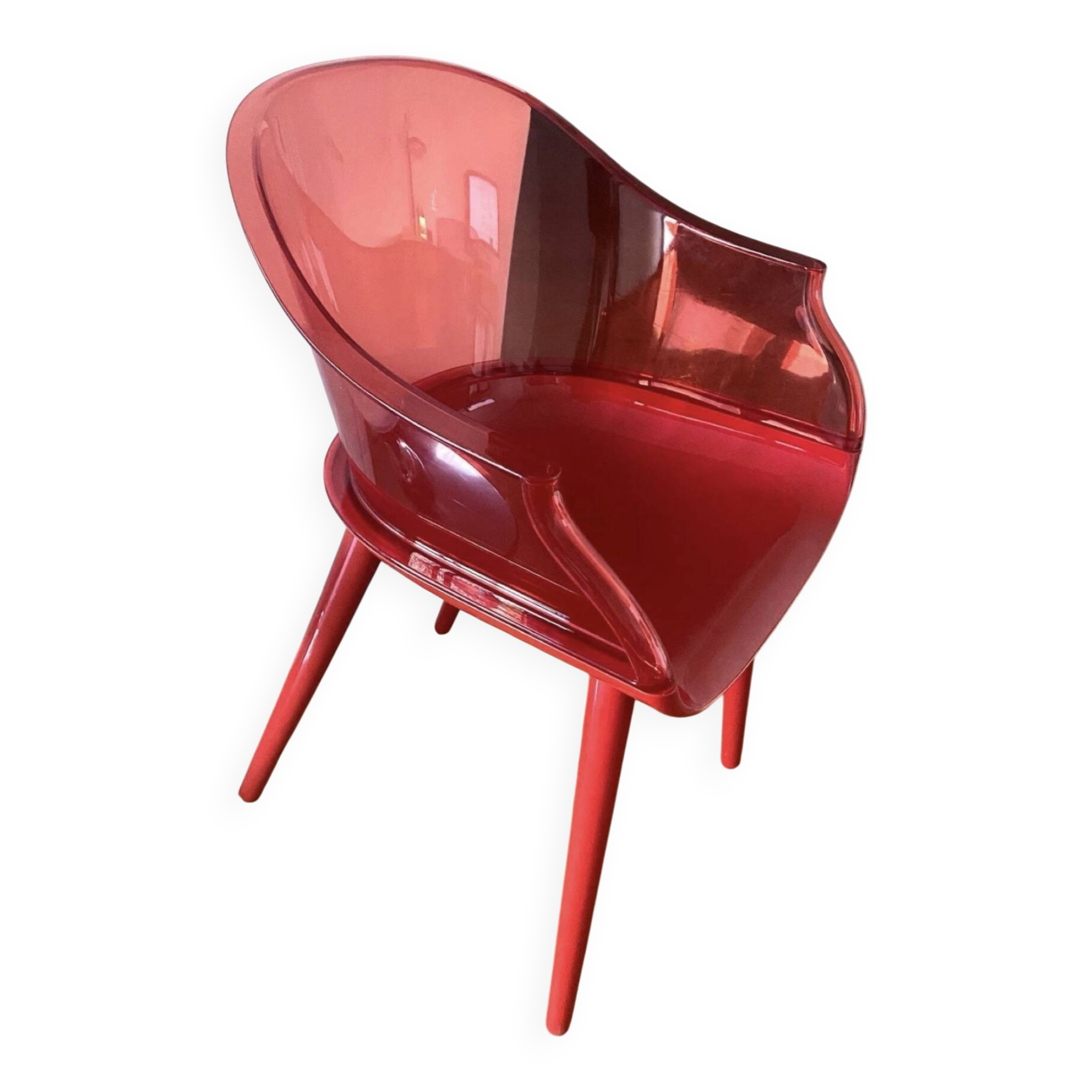 Magis cyborg Marcel wanders Italy chair armchair design furniture red.