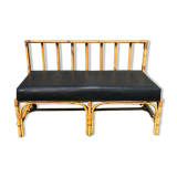 Rattan bench