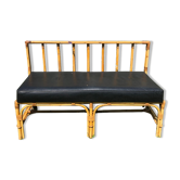 Rattan bench