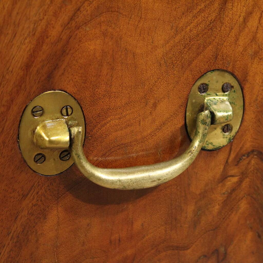 20th century English naval chest of drawers