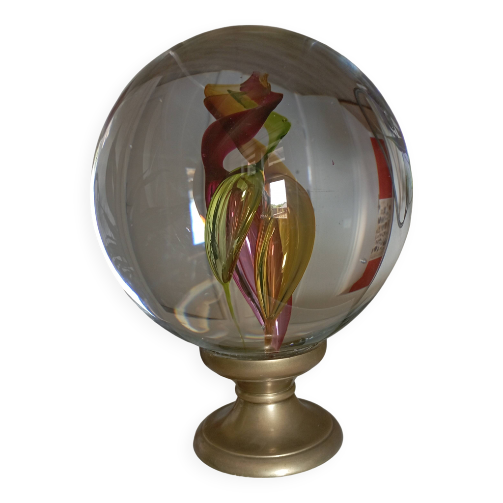 Boule Descalier En Verre