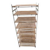Etagère bois et fer