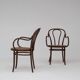 Pair of Thonet bentwood armchairs