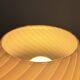 Paire de lampe de chevet champignon en verre soufflé Murano vintage