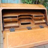 Louis XVI period walnut sloping desk from the 18th century