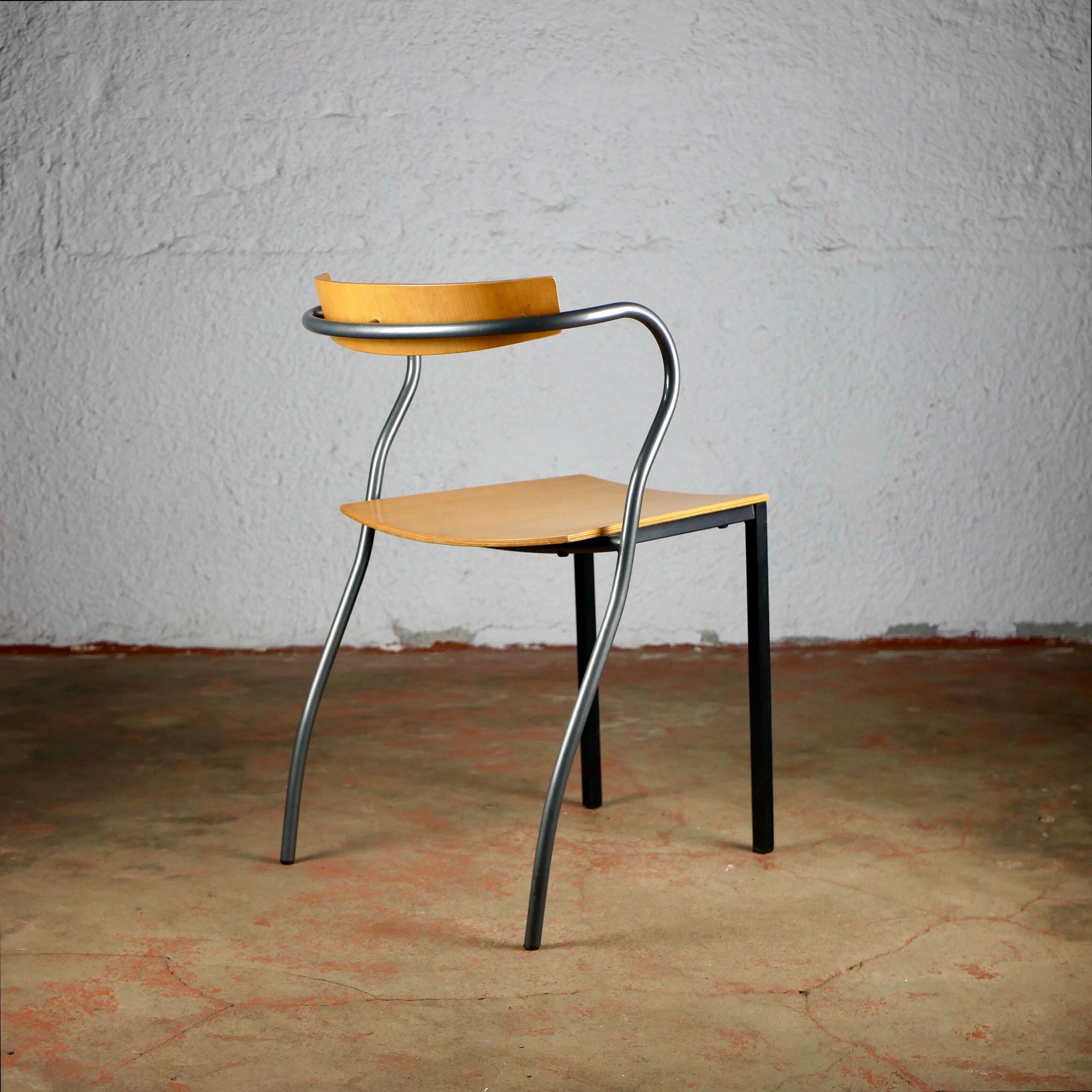 Series of 4 Rio chairs, by Pascal Mourgue for Artelano