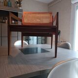 Roger Landault designer wooden cane armchair