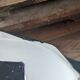 Vintage beveled mirror to pose 50s