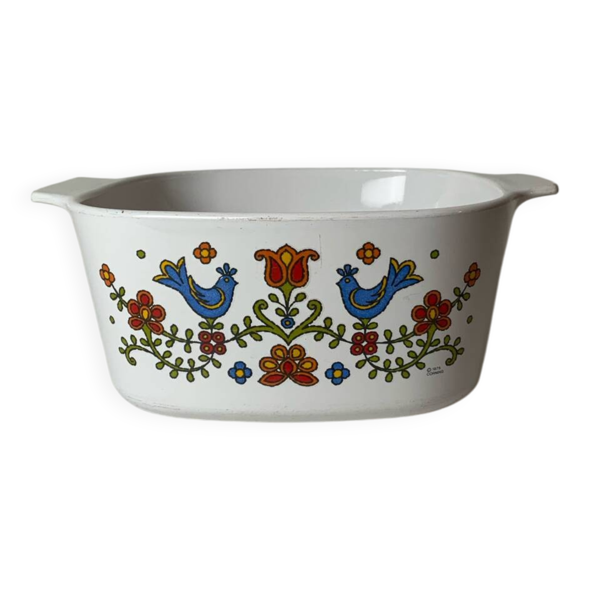 Seventies Corning dish