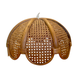 Vintage rattan pendant lamp
