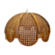 Vintage rattan pendant lamp