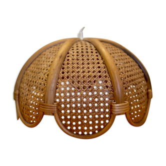 Vintage rattan pendant lamp