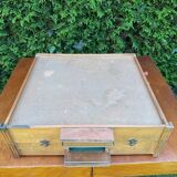 Old foldable table football, 1950s.