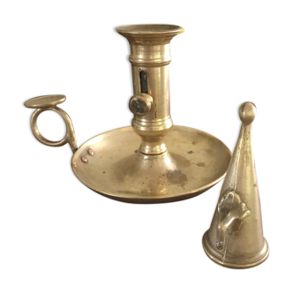 Brass candlestick
