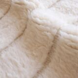 Tapis Blanc Beni Ouarain - 253 x 153 cm