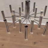 70s Chandelier by Doria Leuchten