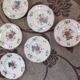Lot de 6 assiettes creuses Sarreguemines modèle Agreste