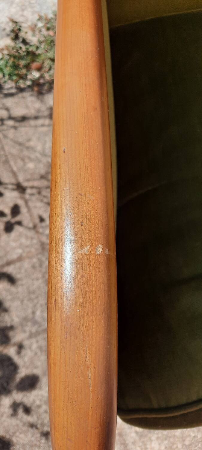 Pair of bergère armchairs