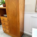 Vintage asymmetrical wardrobe