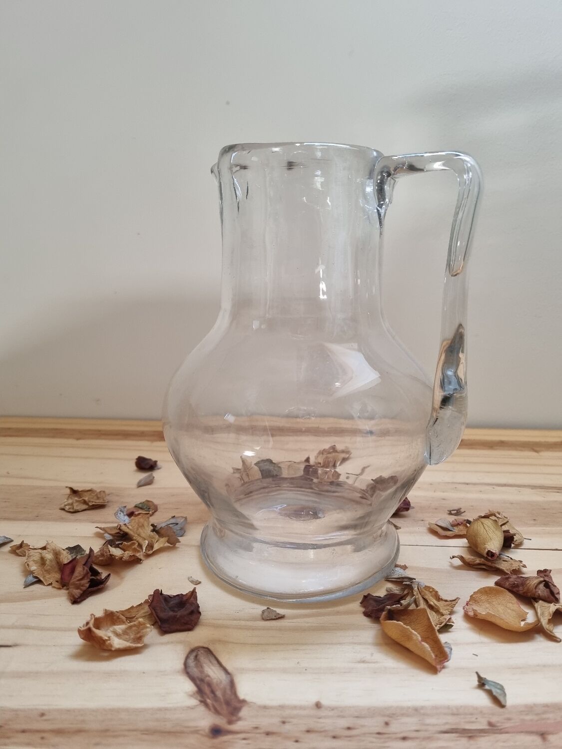 Vintage blown glass carafe