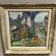 Pastel painting on wove paper Art Deco period around 1930