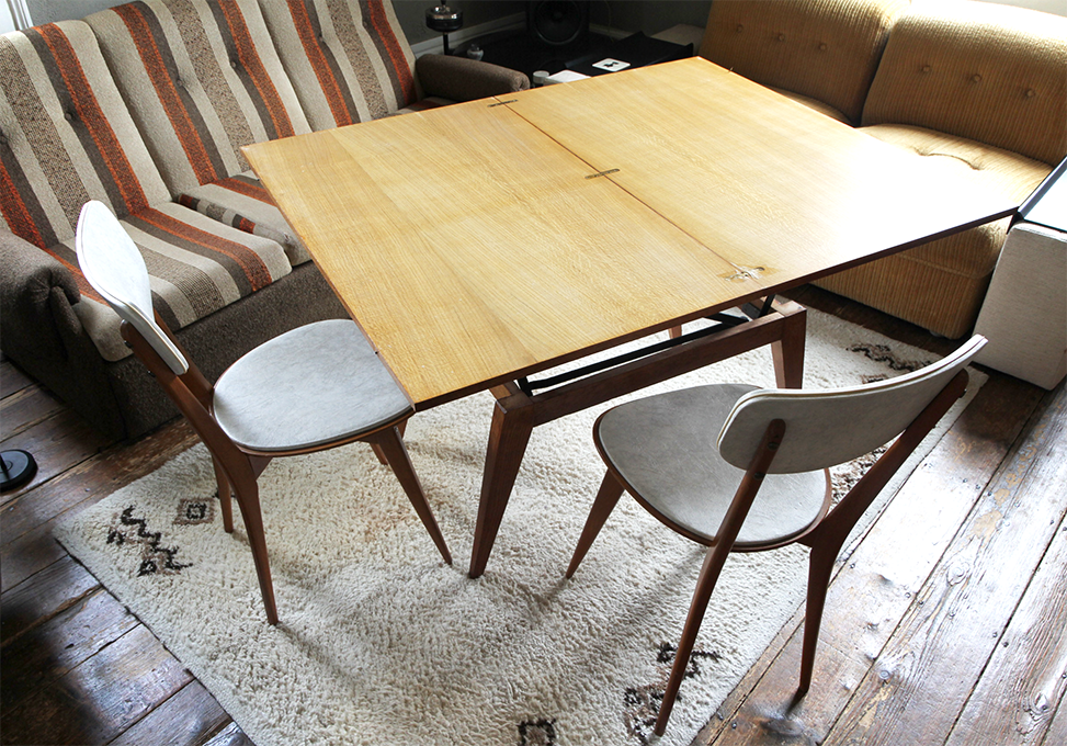Transformable coffee table  1950