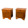 Pair of Vintage Art Deco Nightstands, 1930s-1940s