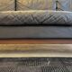 Midcentury leather and teak "Gotland" sofa, Ikea, Sweden, 1967