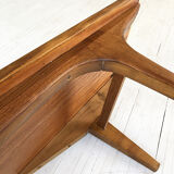 Scandinavian teak bench
